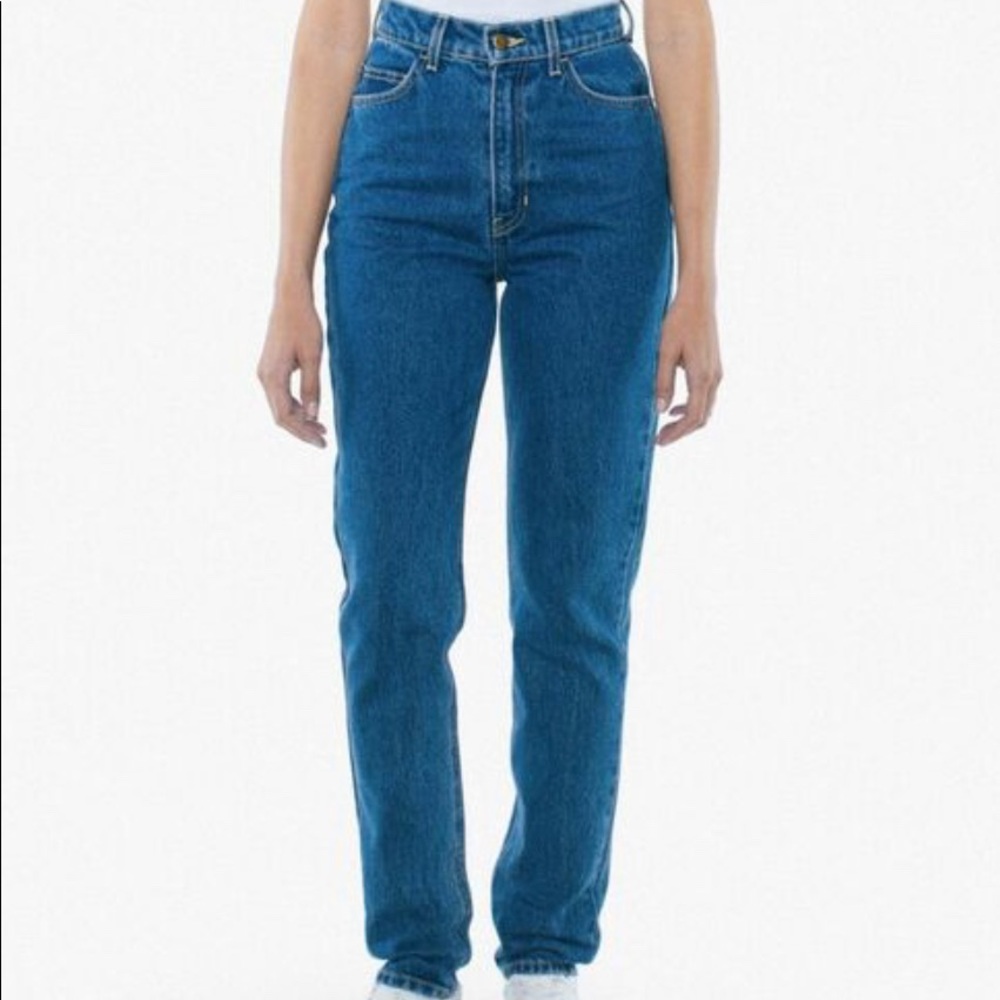 American Apparel High Waist Jean NWT